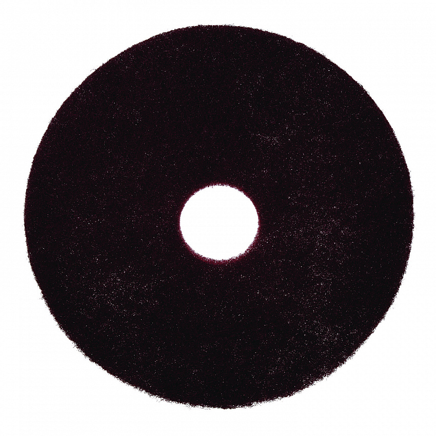 Surface Preparation Pad Plus, 16" Diameter, Maroon, 5/Carton (SPPP16)