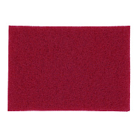 Low-Speed Buffer 5100 Floor Pads, 28 x 14, Red, 10/Carton (510028X14)