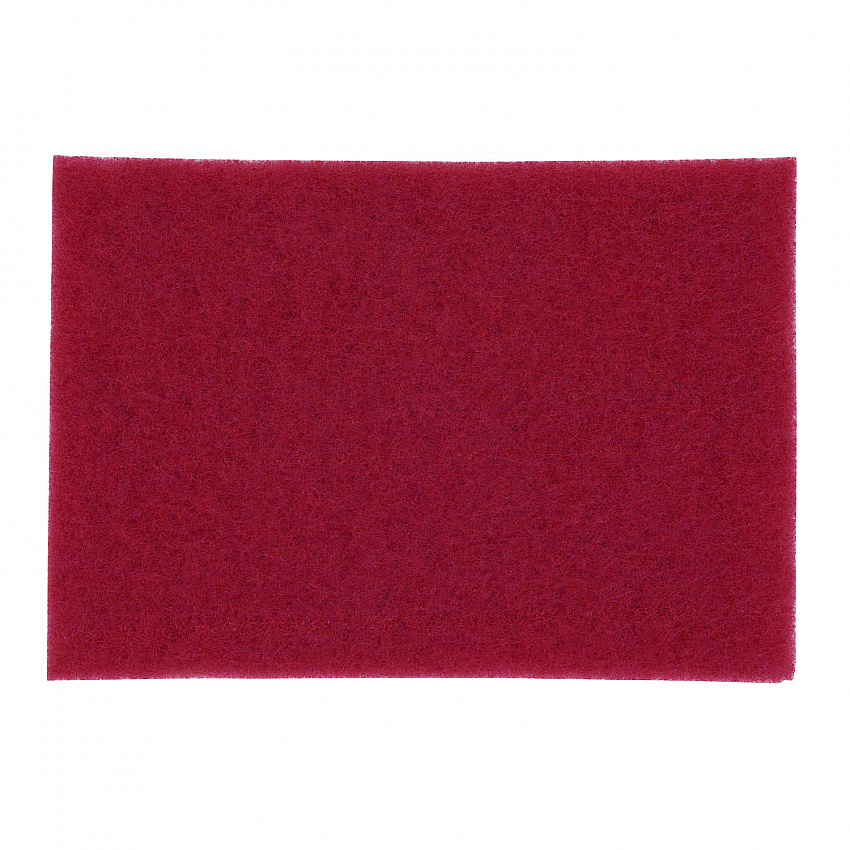 Low-Speed Buffer 5100 Floor Pads, 28 x 14, Red, 10/Carton (510028X14)