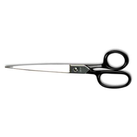 Clauss Hot Forged Carbon Steel Shears, 9" Long, 4.5" Cut Length, Black Straight Handle (10252)