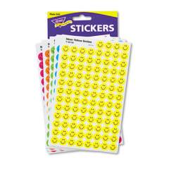 TREND SuperSpots and SuperShapes Sticker Variety Packs, Neon Smiles, Assorted Colors, 2,500/Pack (T1942)