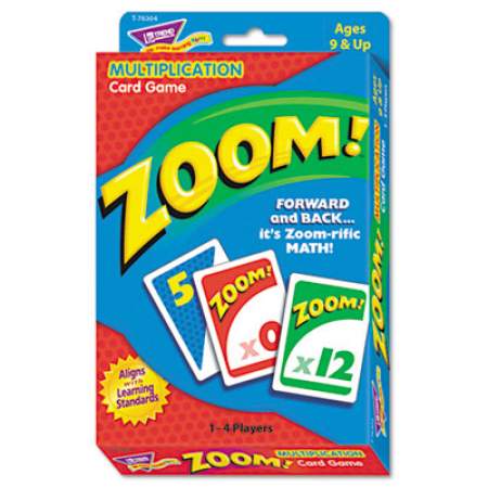 TREND Zoom Math Card Game, Ages 9 and Up, 100 Cards/Set (T76304)