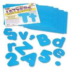 TREND Ready Letters Casual Combo Set, Blue, 4"h, 182/Set (T79903)