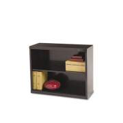 Tennsco Metal Bookcase, Two-Shelf, 34-1/2w x 13-1/2d x 28h, Black (B30BK)