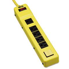 Tripp Lite Power It! Safety Power Strip, 6 Outlets, 6 ft Cord and Clip, Safety Covers (TLM626NS)