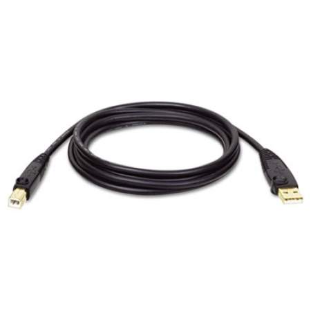 Tripp Lite USB 2.0 A/B Cable (M/M), 10 ft., Black (U022010)