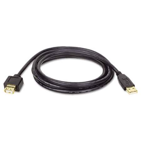 Tripp Lite USB 2.0 A Extension Cable (M/F), 6 ft., Black (U024006)