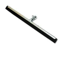 Unger Water Wand Standard Floor Squeegee, 22" Wide Blade, Black Rubber, Insert Socket (MW550)