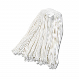 Cut-End Wet Mop Head, Rayon, #20, White, 12/Carton (2020RCT)