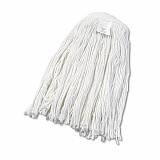Cut-End Wet Mop Head, Rayon, #24, White, 12/Carton (2024RCT)