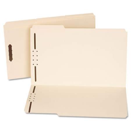Universal Reinforced Top Tab Folders with Two Fasteners, 1/3-Cut Tabs, Legal Size, Manila, 50/Box (13520)