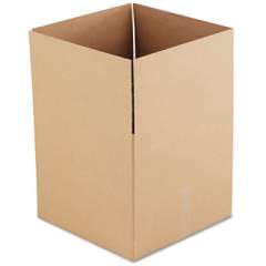 General Supply Fixed-Depth Shipping Boxes, Regular Slotted Container (RSC), 18" x 18" x 16", Brown Kraft, 15/Bundle (181816)