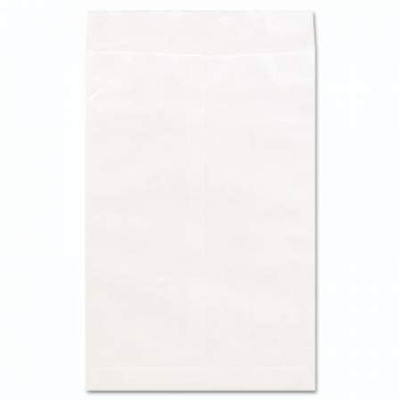 Universal Deluxe Tyvek Envelopes, #15, Squa Flap, Self-Adhesive Closure, 10 x 15, White, 100/Box (19008)