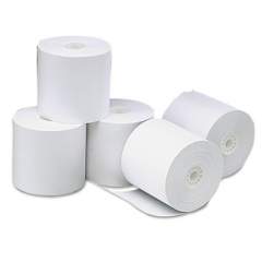 Universal Direct Thermal Printing Paper Rolls, 3.13" x 273 ft, White, 50/Carton (35764)