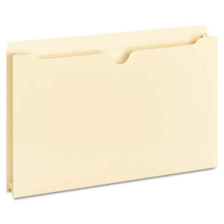 Universal Deluxe Manila File Jackets with Reinforced Tabs, Straight Tab, Legal Size, Manila, 50/Box (73800)