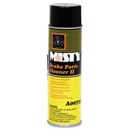 Misty BRAKE AND PARTS CLEANER II, NONCHLORINATED, FAST DRY, 14 OZ AEROSOL, 12/CARTON (1003210)
