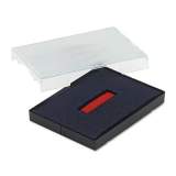 Trodat T4727 Self-Inking Stamp Replacement Pad, 1.63" x 2.5", Blue/Red (P4727BR)