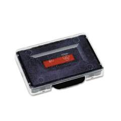 Trodat T5460 Custom Self-Inking Stamp Replacement Ink Pad, 1.38" x 2.38", Blue/Red (P5460BR)