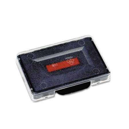 Trodat T5460 Custom Self-Inking Stamp Replacement Ink Pad, 1.38" x 2.38", Blue/Red (P5460BR)