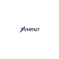 Ampad Perforated Writing Pads, Wide/Legal Rule, Canary Sheets, 2-Hole Top Punched, 8.5 x 14, 50 Sheets, Dozen (398082)