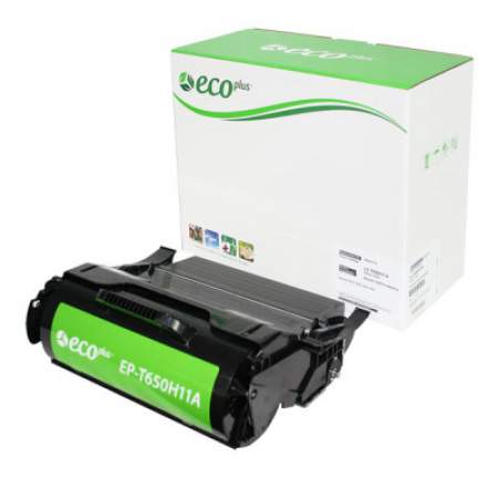 Compatible Lexmark T650H11A Return Program High-Yield Toner, 25,000 Page-Yield, Black